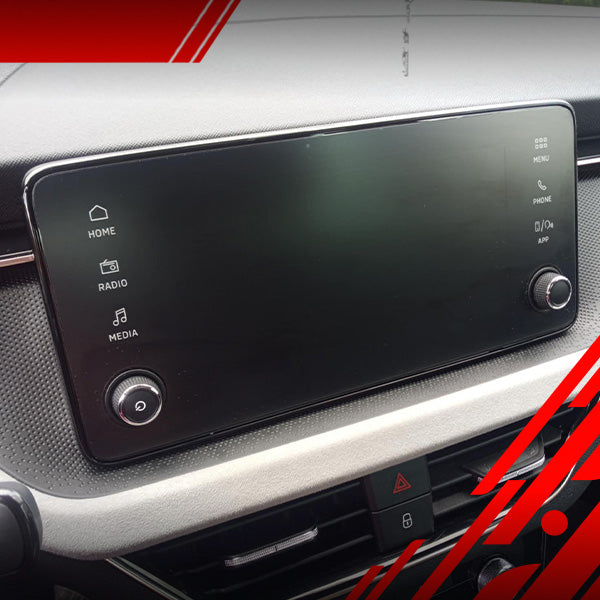 Displayschutzfolie für Skoda Fabia 8,25" Bolero (2024-2026) Anti-Fingerprint, Matt