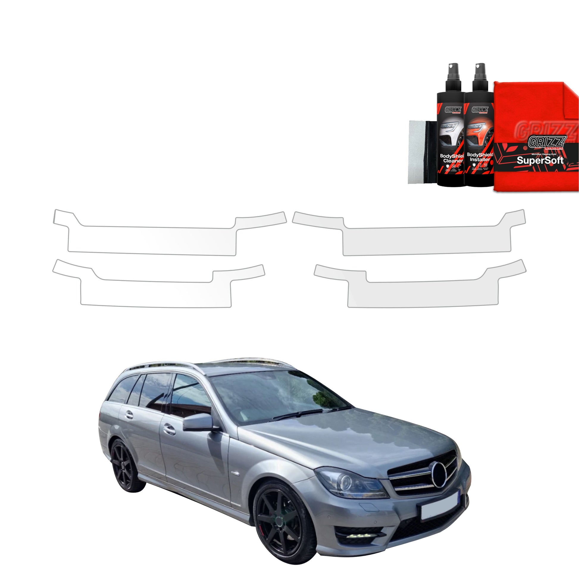 Protective film for exterior car parts – shields against scratches, chips, and scuffs