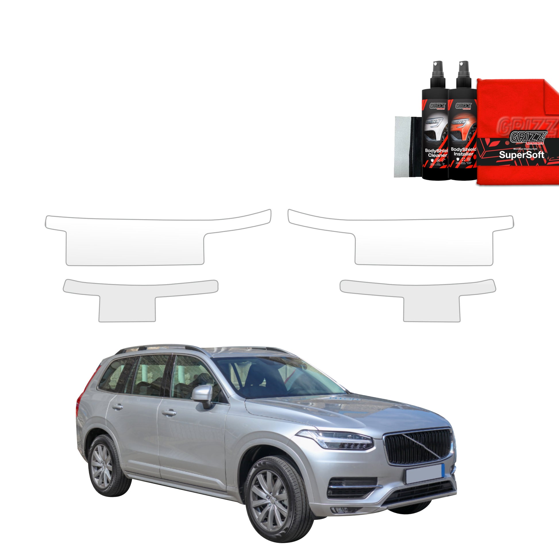 Protective film for exterior car parts – shields against scratches, chips, and scuffs