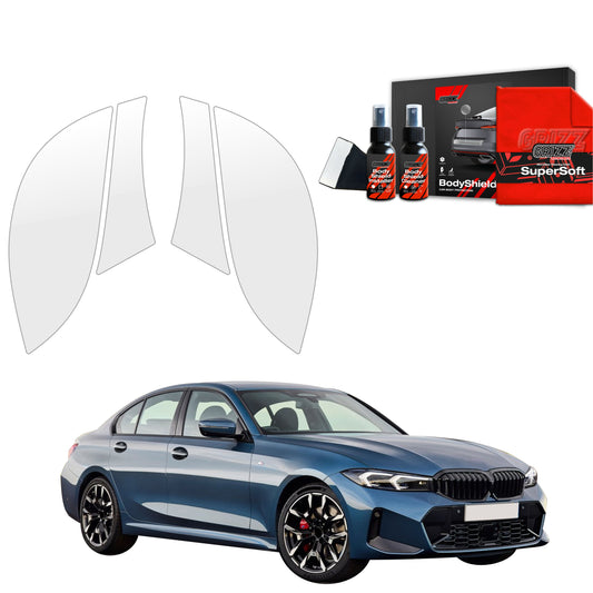 Protective film for exterior car parts – shields against scratches, chips, and scuffs