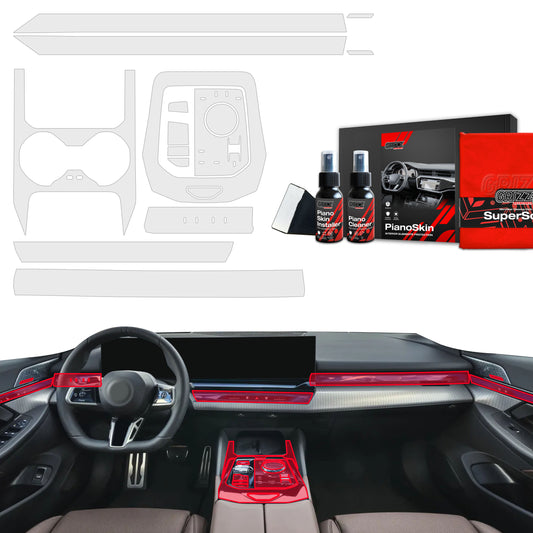 Scratch-resistant film for automotive interior elements