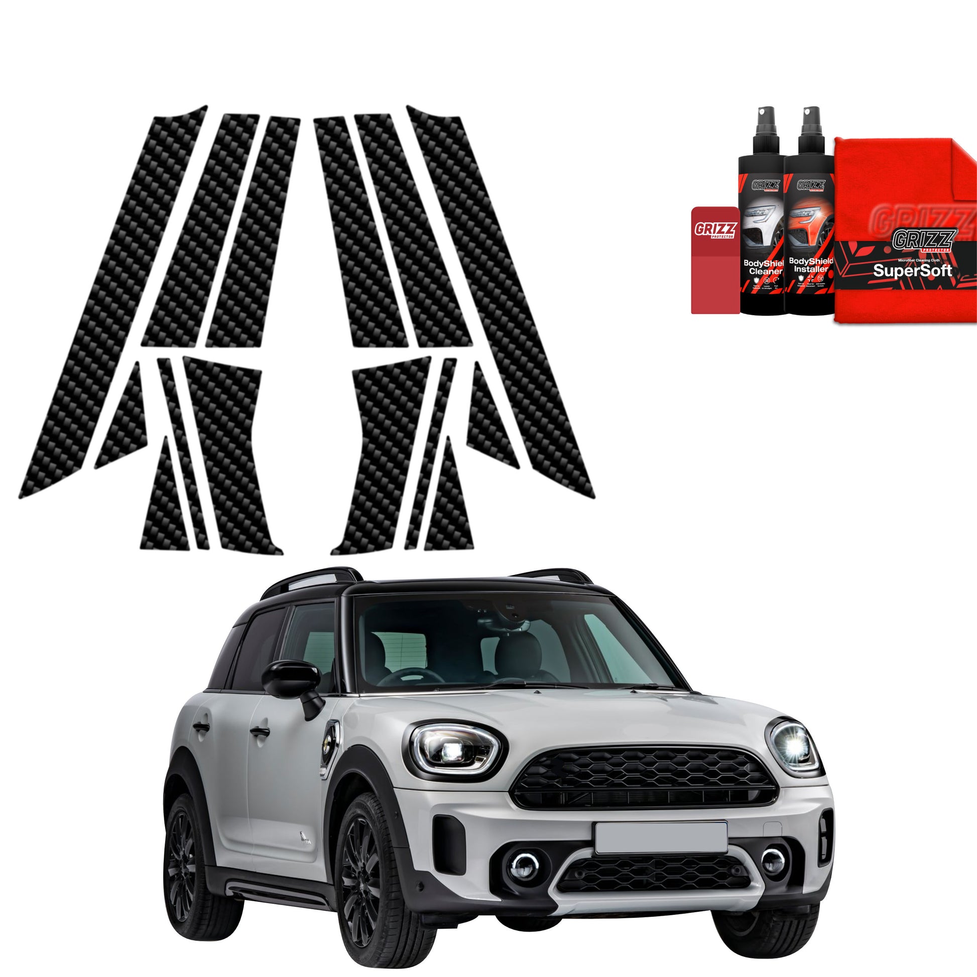 Protective film for exterior car parts – shields against scratches, chips, and scuffs