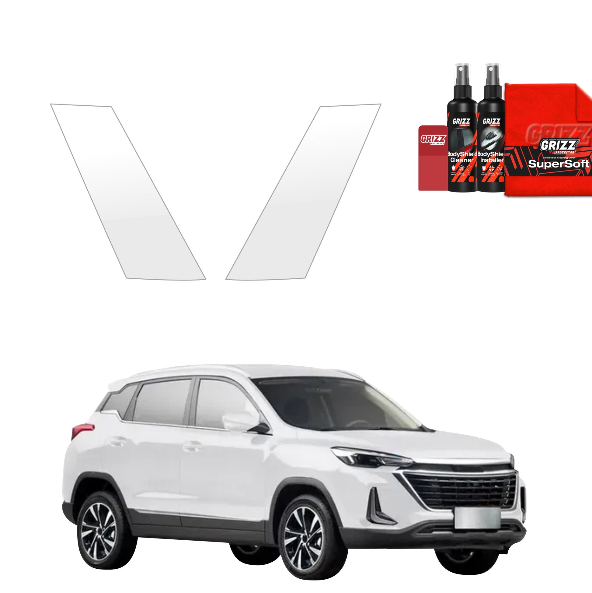Protective film for exterior car parts – shields against scratches, chips, and scuffs