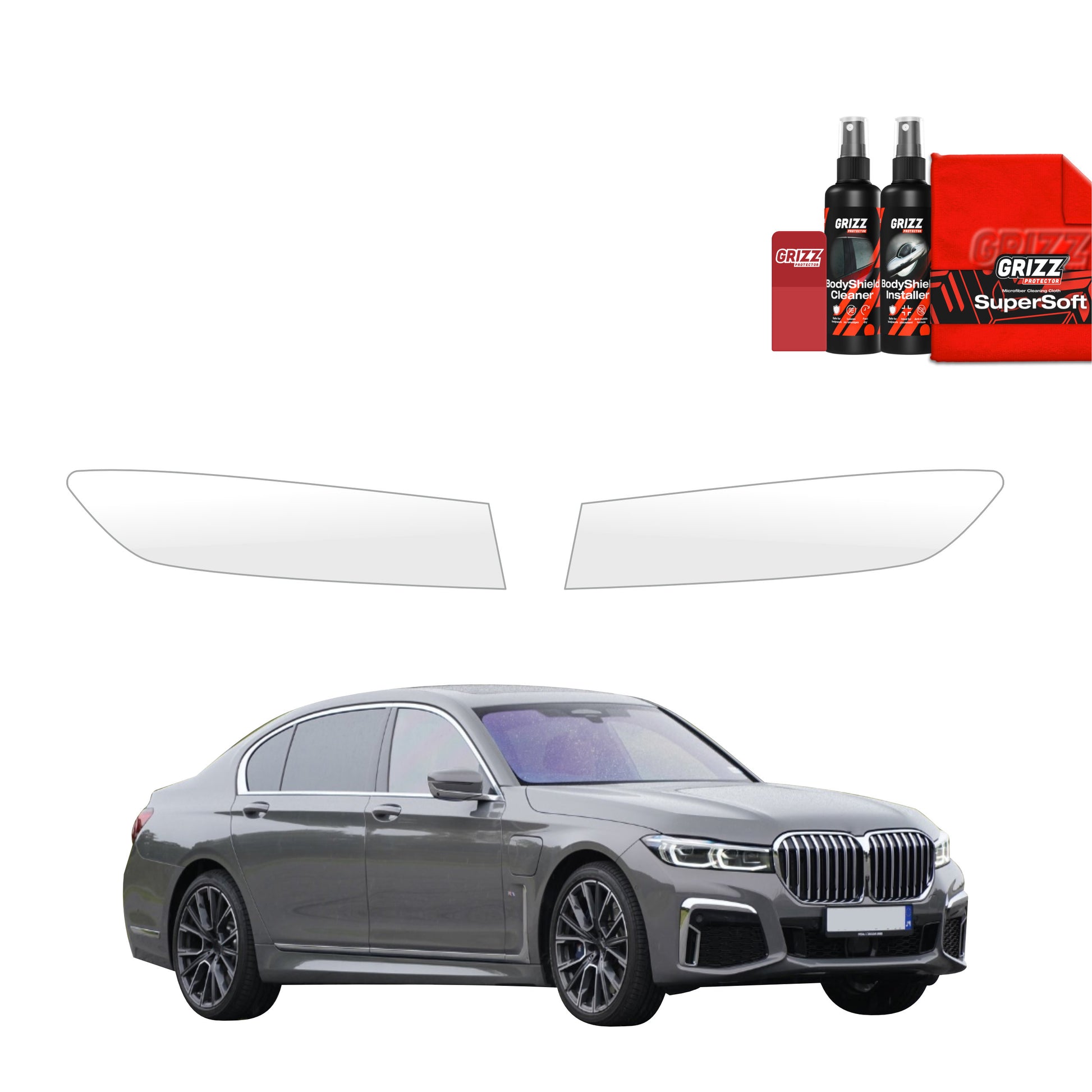 Protective film for exterior car parts – shields against scratches, chips, and scuffs