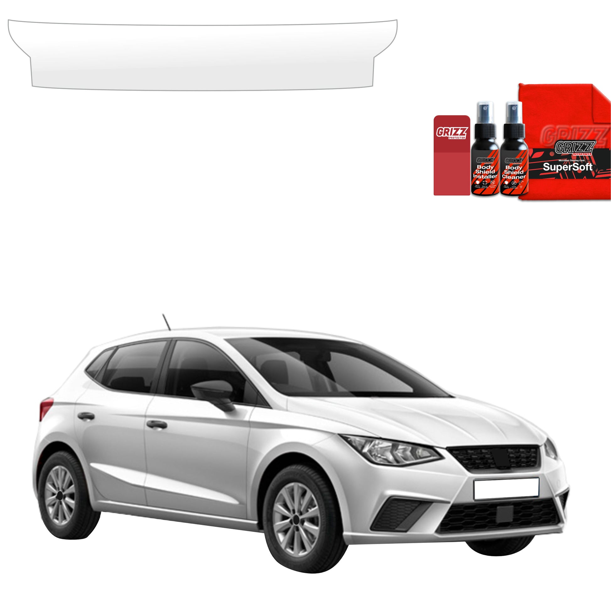 Protective film for exterior car parts – shields against scratches, chips, and scuffs