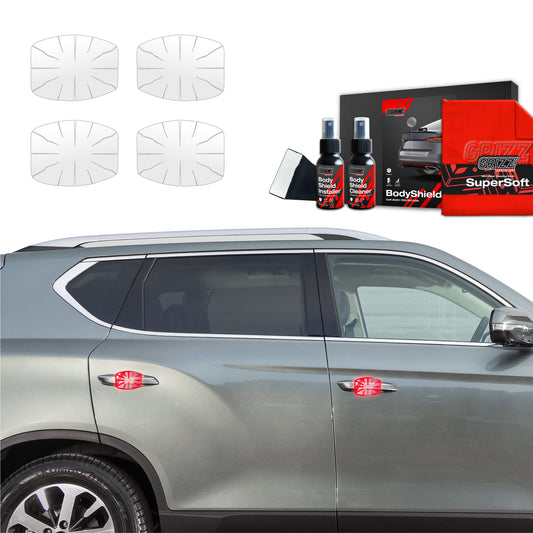 Protective film for exterior car parts – shields against scratches, chips, and scuffs