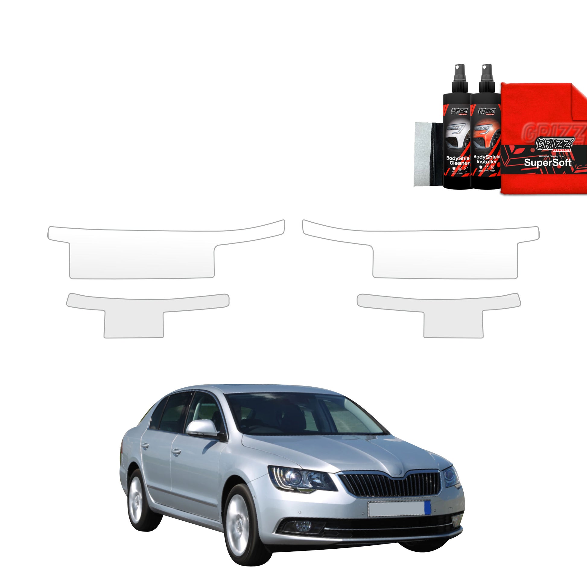Protective film for exterior car parts – shields against scratches, chips, and scuffs