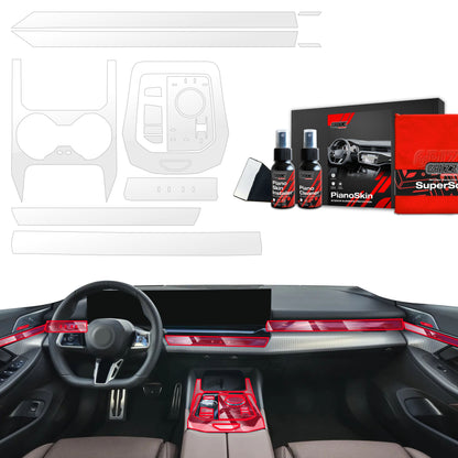 Scratch-resistant film for automotive interior elements