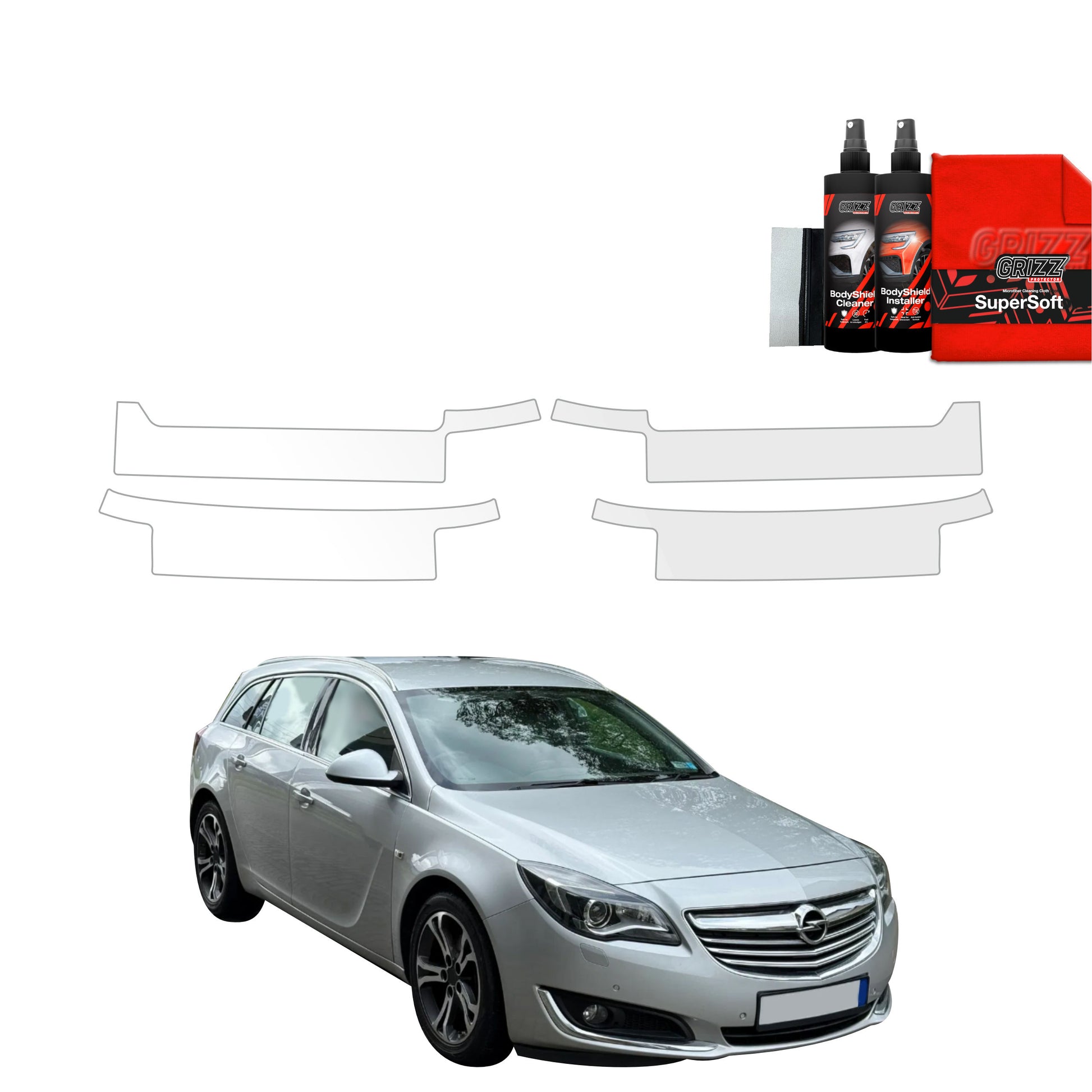 Protective film for exterior car parts – shields against scratches, chips, and scuffs