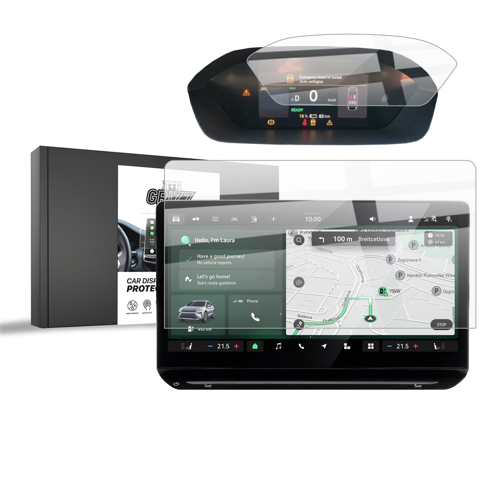 Protective film for car touchscreen display – anti-scratch and transparent