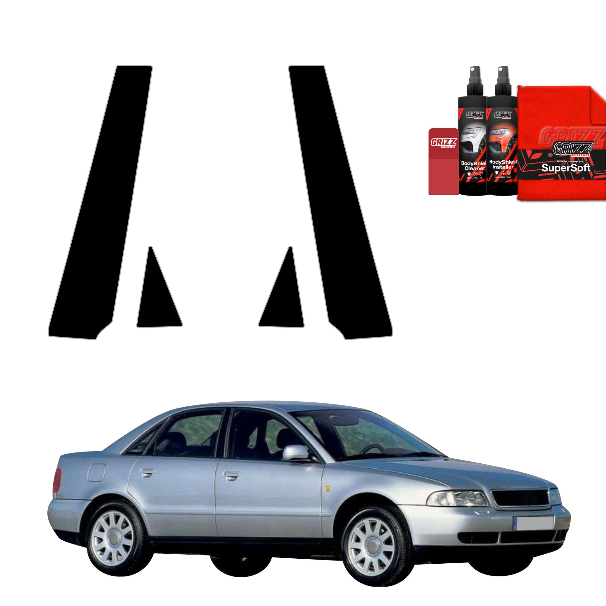 Protective film for exterior car parts – shields against scratches, chips, and scuffs