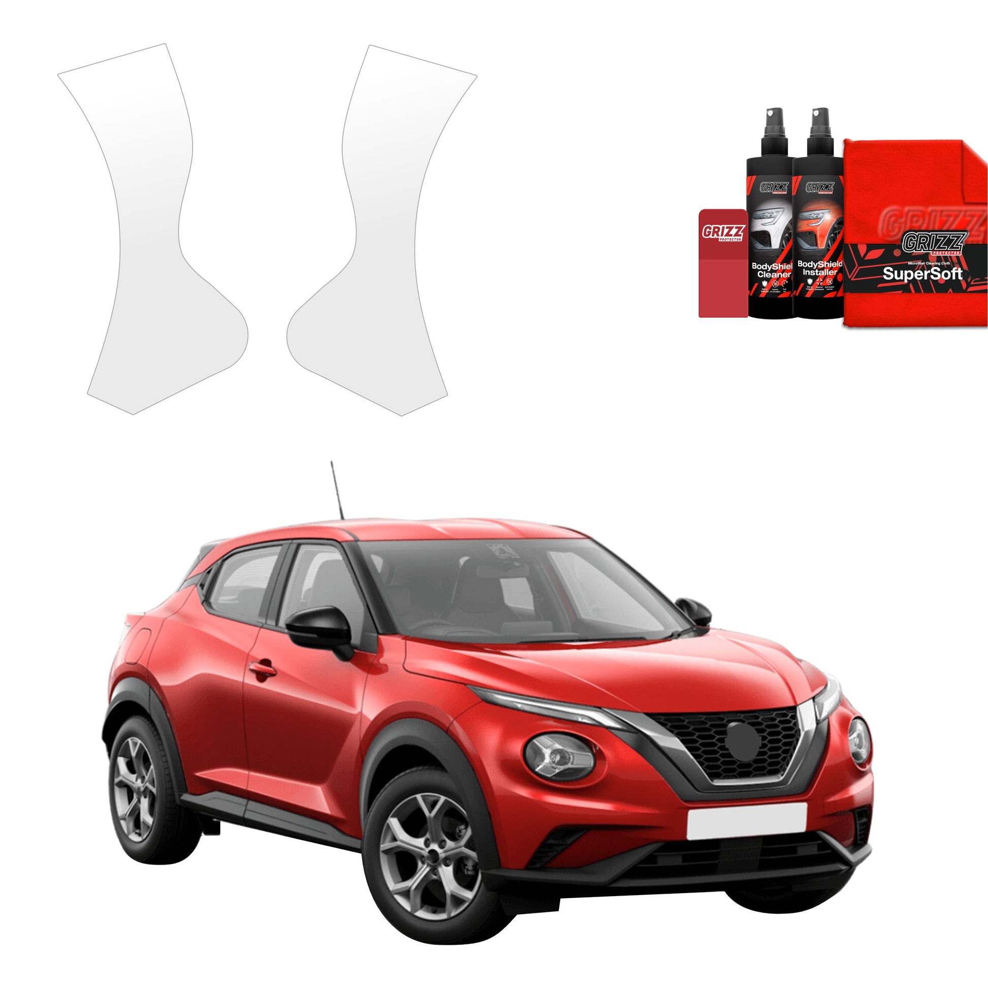 Protective film for exterior car parts – shields against scratches, chips, and scuffs