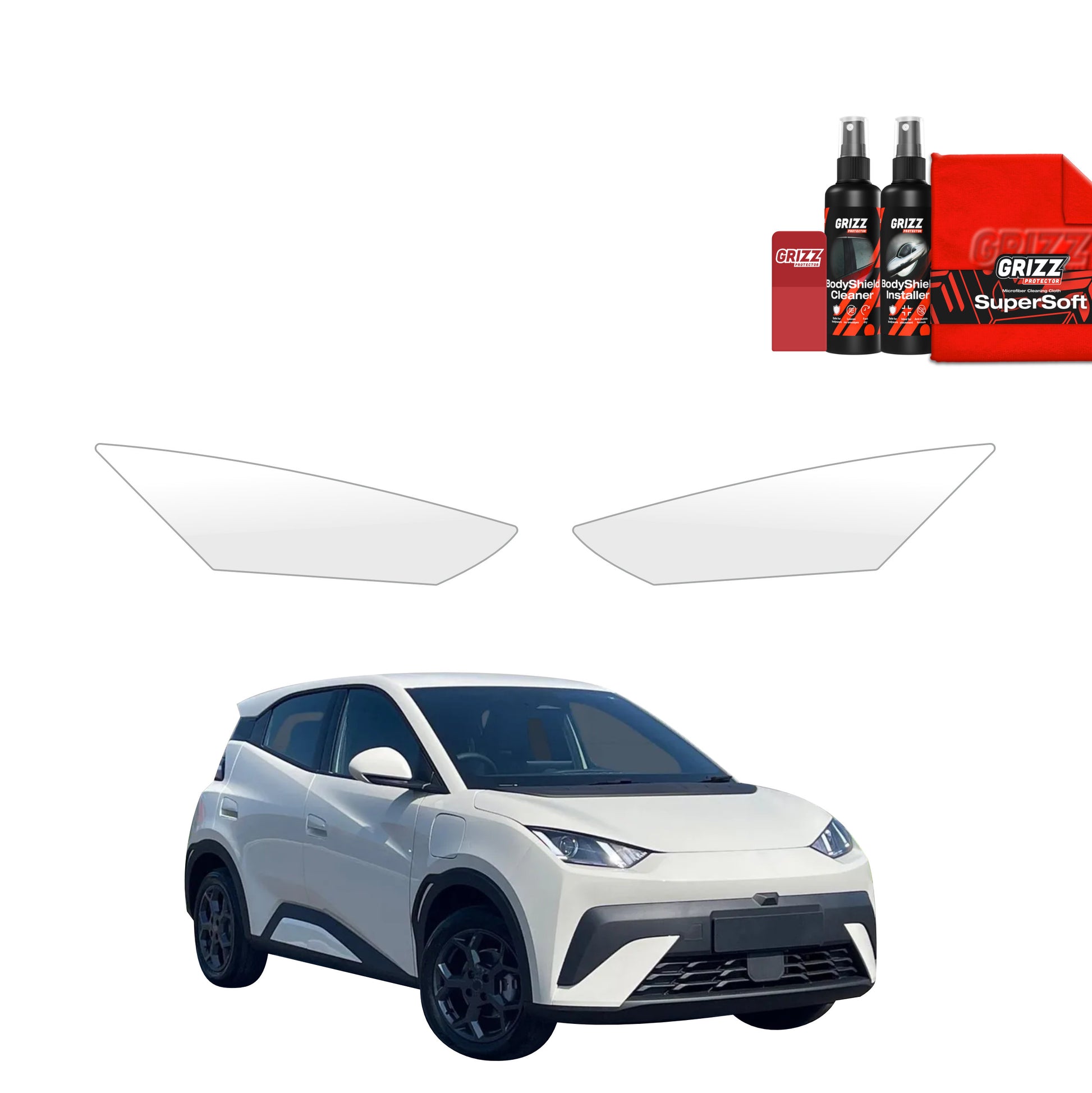 Protective film for exterior car parts – shields against scratches, chips, and scuffs