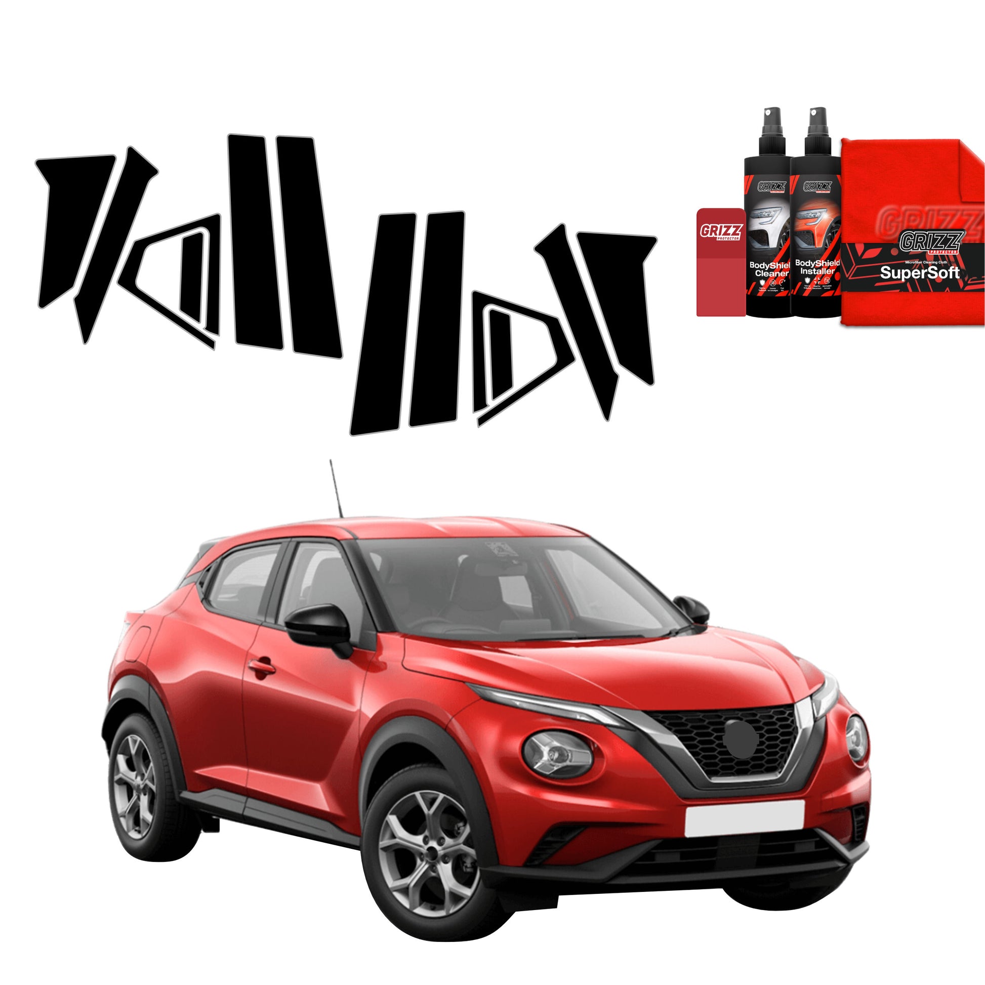 Protective film for exterior car parts – shields against scratches, chips, and scuffs