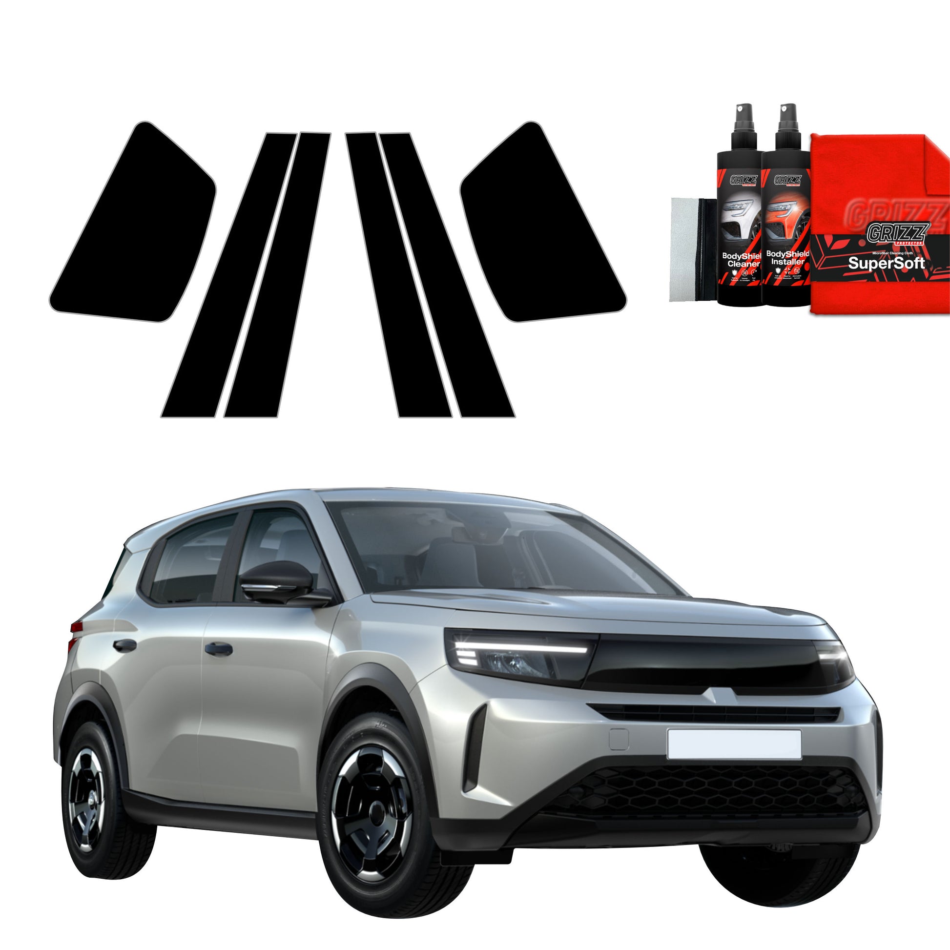 Protective film for exterior car parts – shields against scratches, chips, and scuffs