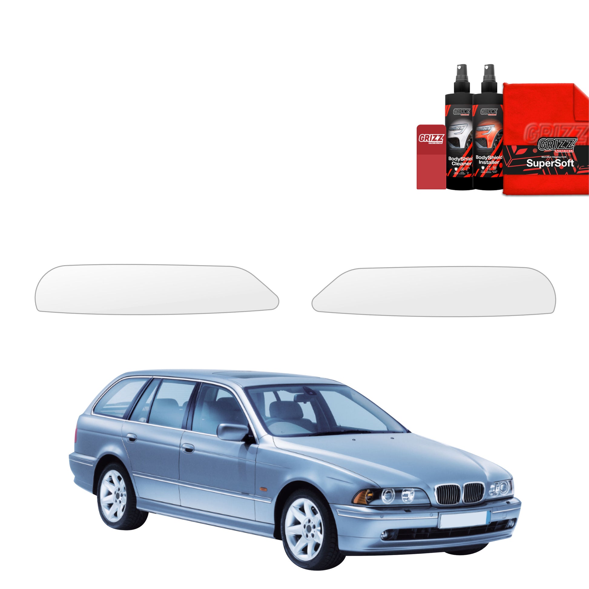 Protective film for exterior car parts – shields against scratches, chips, and scuffs