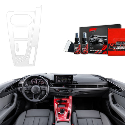 Scratch-resistant film for automotive interior elements