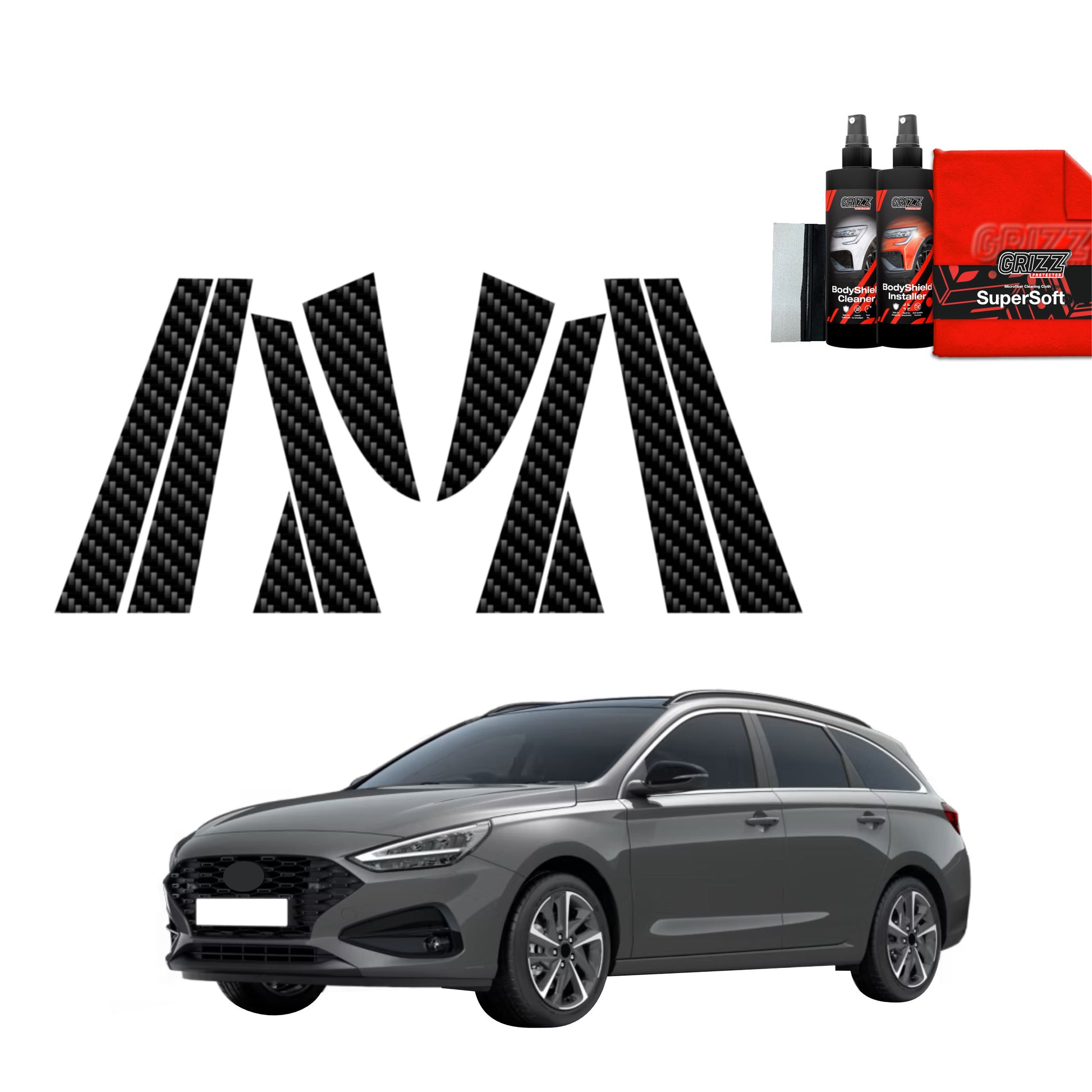 Protective film for exterior car parts – shields against scratches, chips, and scuffs