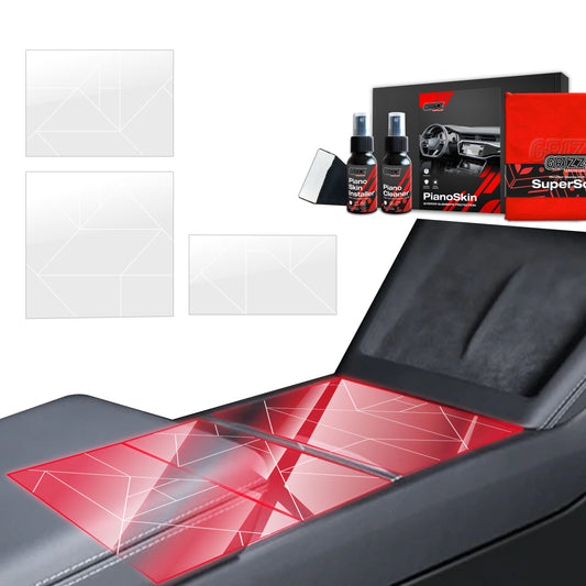 Scratch-resistant film for automotive interior elements