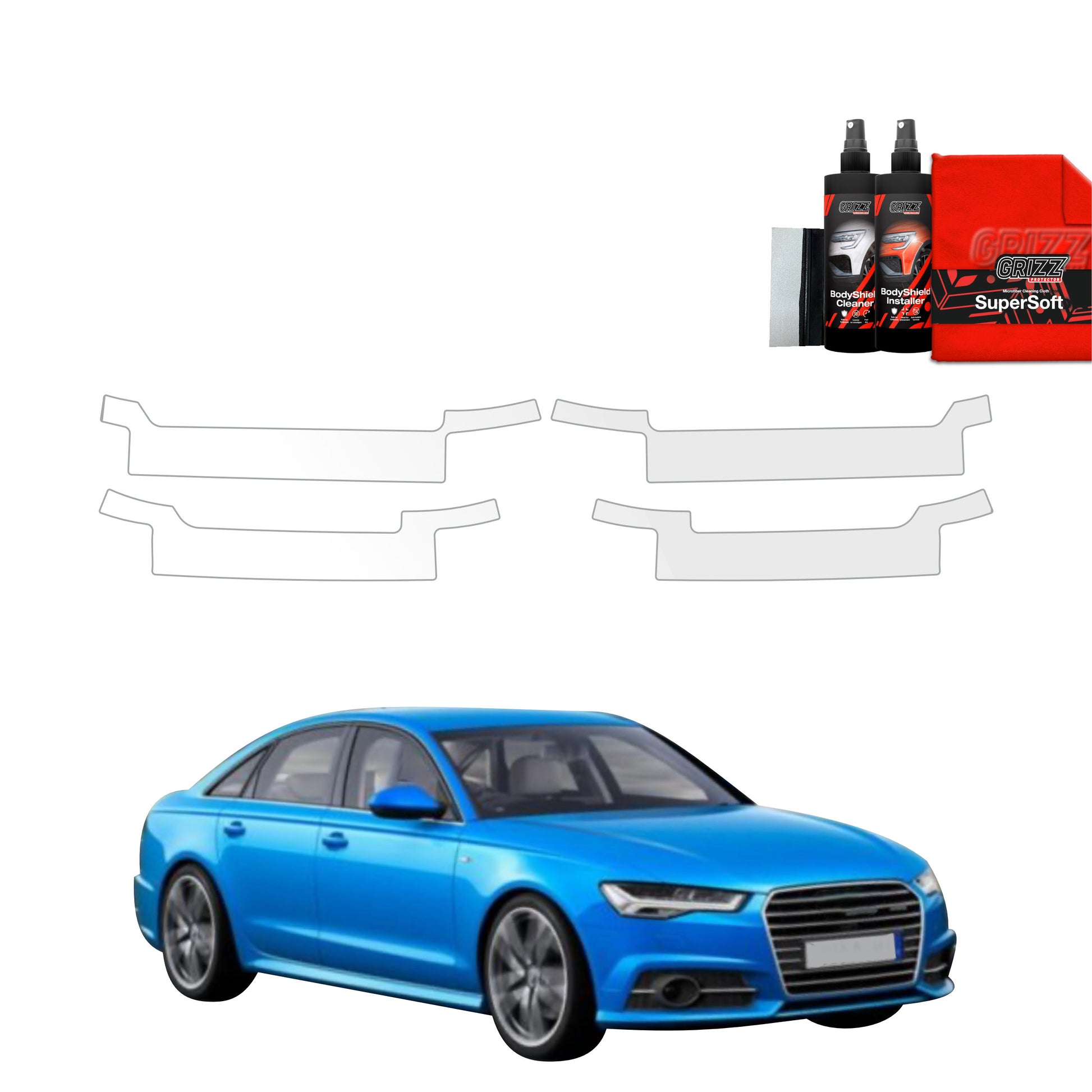 Protective film for exterior car parts – shields against scratches, chips, and scuffs