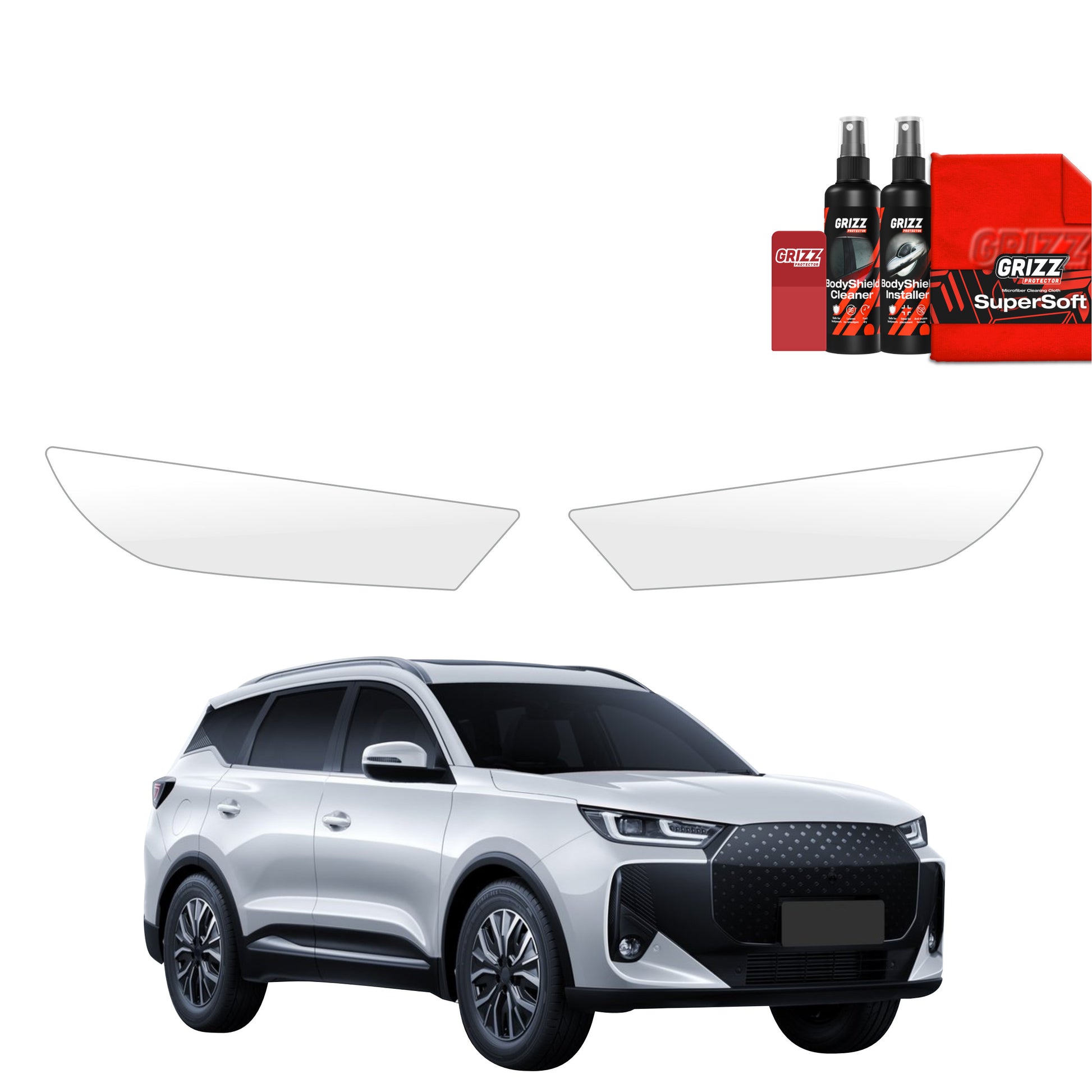 Protective film for exterior car parts – shields against scratches, chips, and scuffs