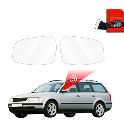 Rain protection film for exterior mirrors