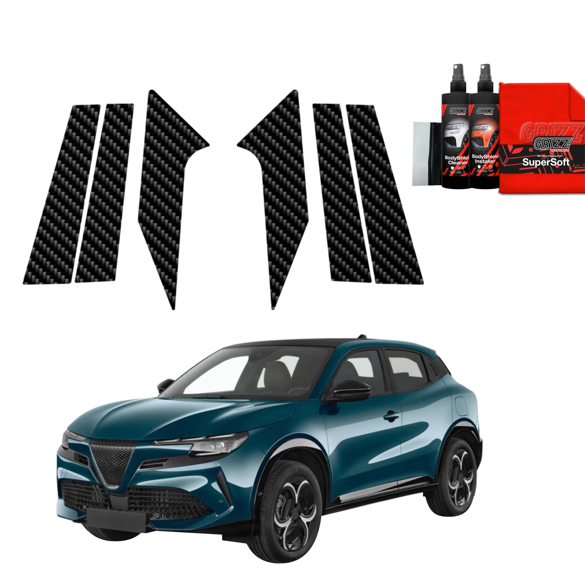 Protective film for exterior car parts – shields against scratches, chips, and scuffs