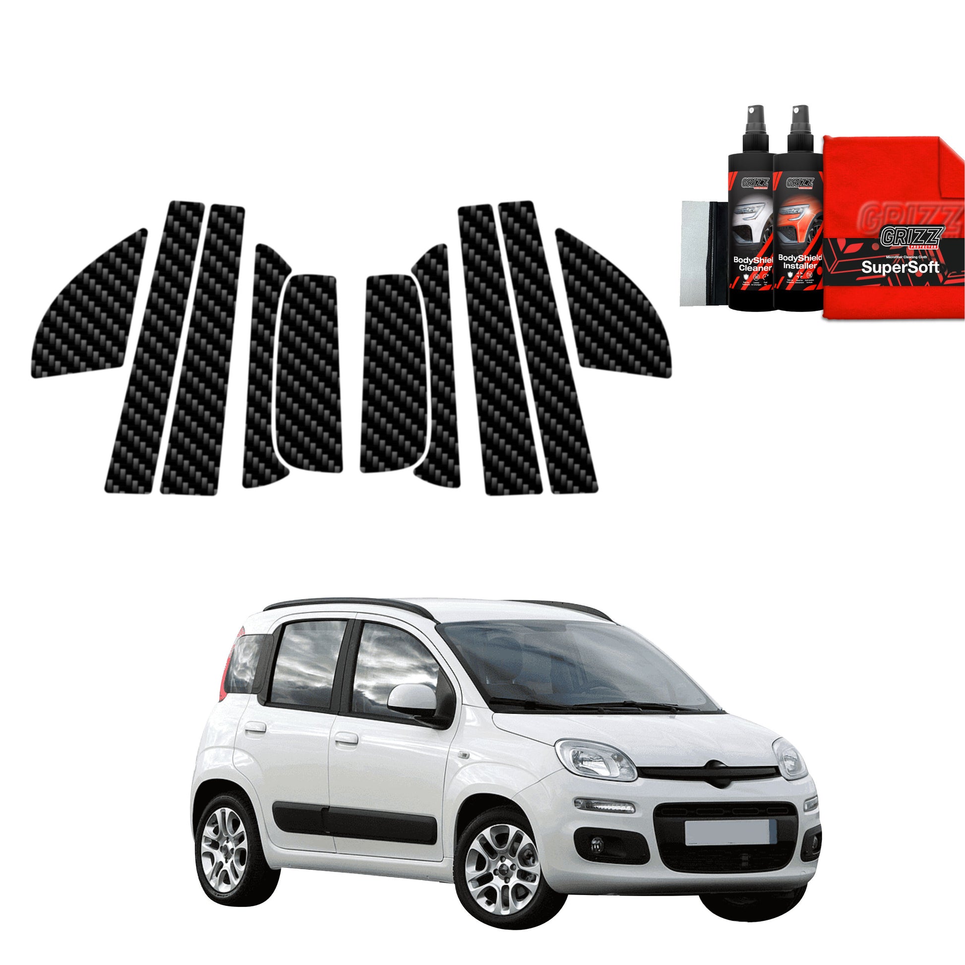 Protective film for exterior car parts – shields against scratches, chips, and scuffs