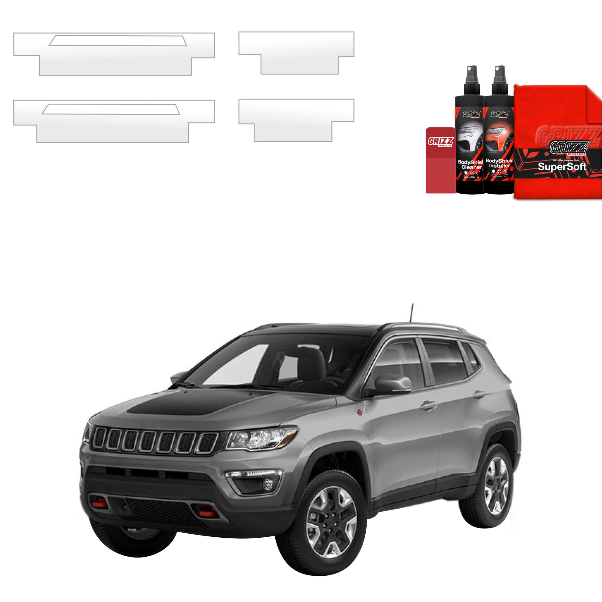 Protective film for exterior car parts – shields against scratches, chips, and scuffs