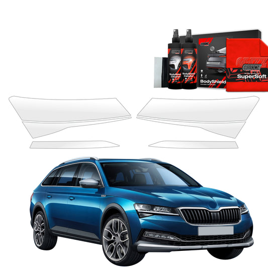 Protective film for exterior car parts – shields against scratches, chips, and scuffs