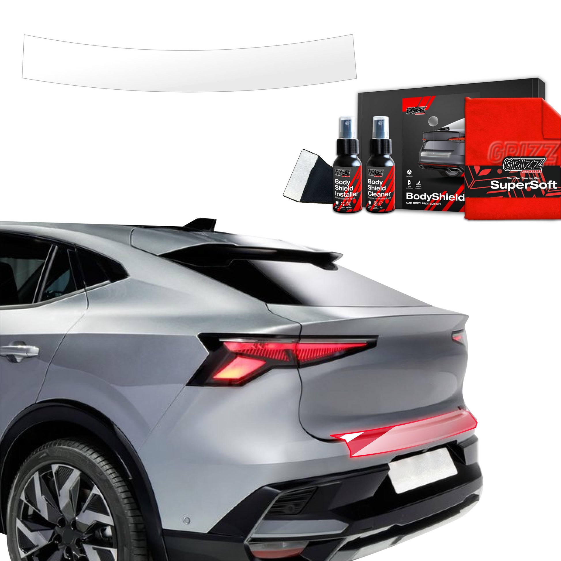 Protective film for exterior car parts – shields against scratches, chips, and scuffs