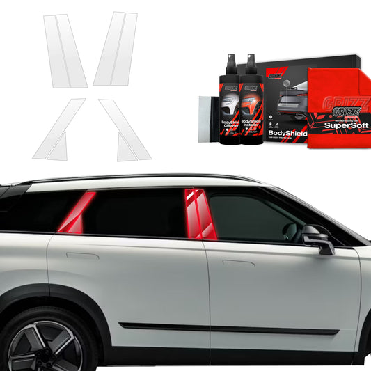 Protective film for exterior car parts – shields against scratches, chips, and scuffs