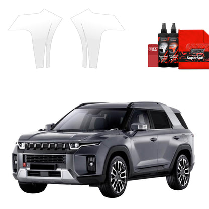 Protective film for exterior car parts – shields against scratches, chips, and scuffs