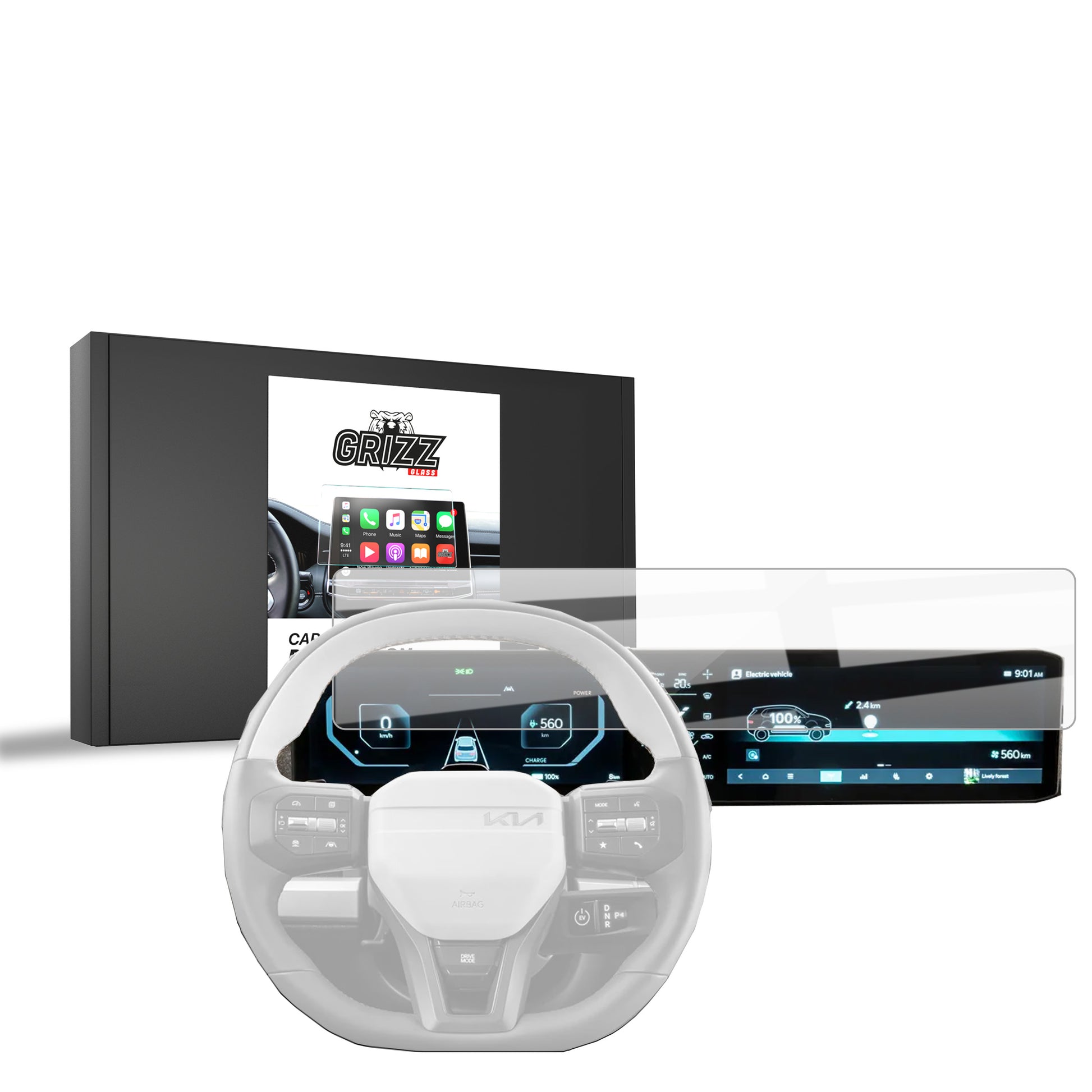 Protective film for car touchscreen display – anti-scratch and transparent