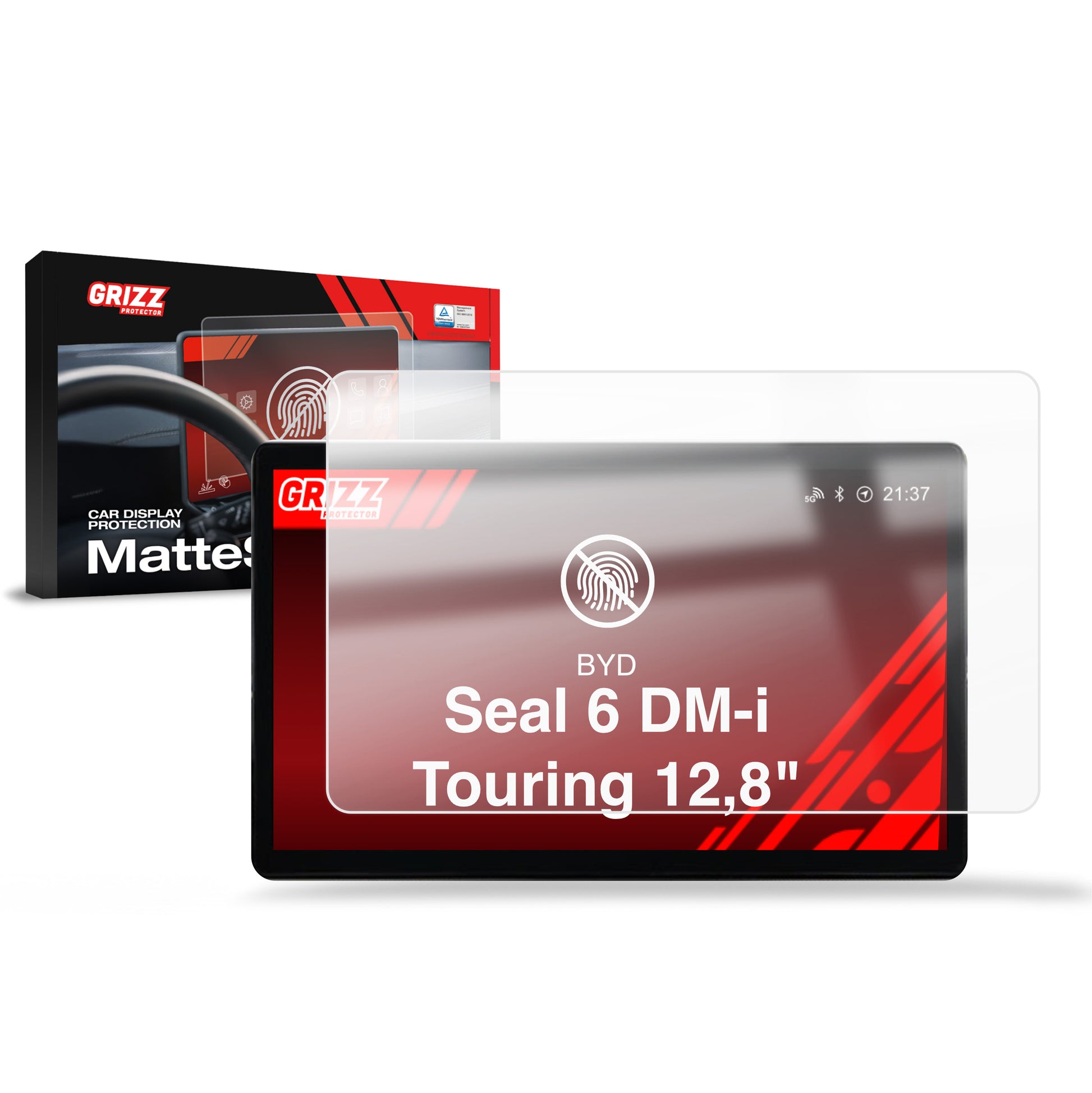 Anti-fingerprint screen protector for car touchscreen