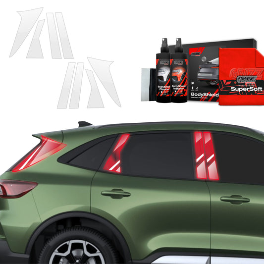 Protective film for exterior car parts – shields against scratches, chips, and scuffs