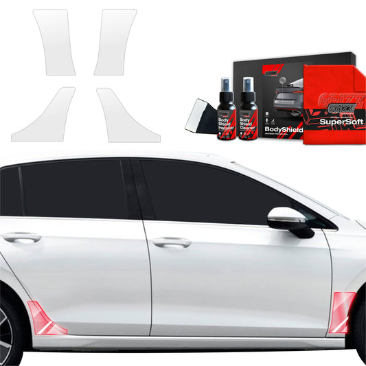 Protective film for exterior car parts – shields against scratches, chips, and scuffs