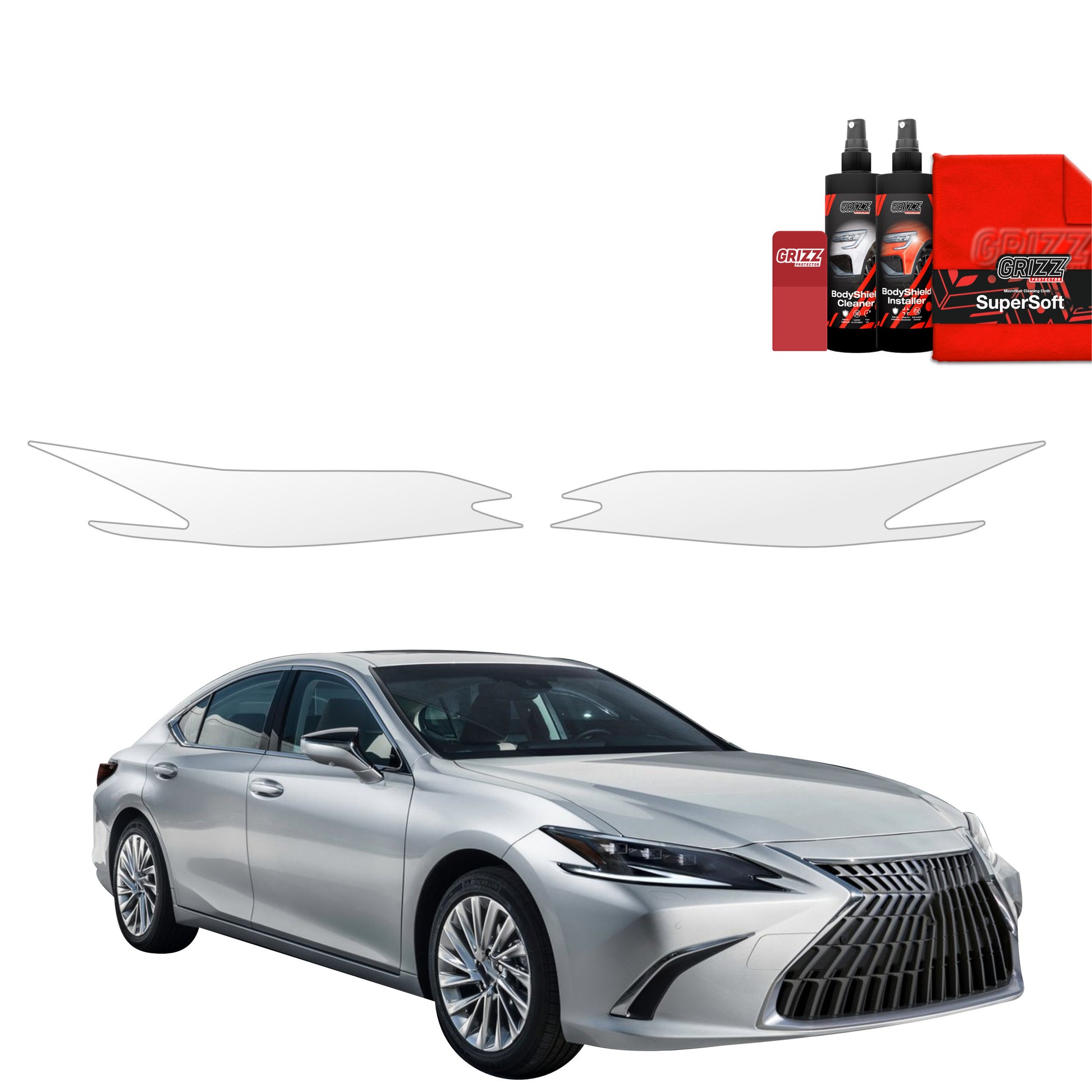 Protective film for exterior car parts – shields against scratches, chips, and scuffs