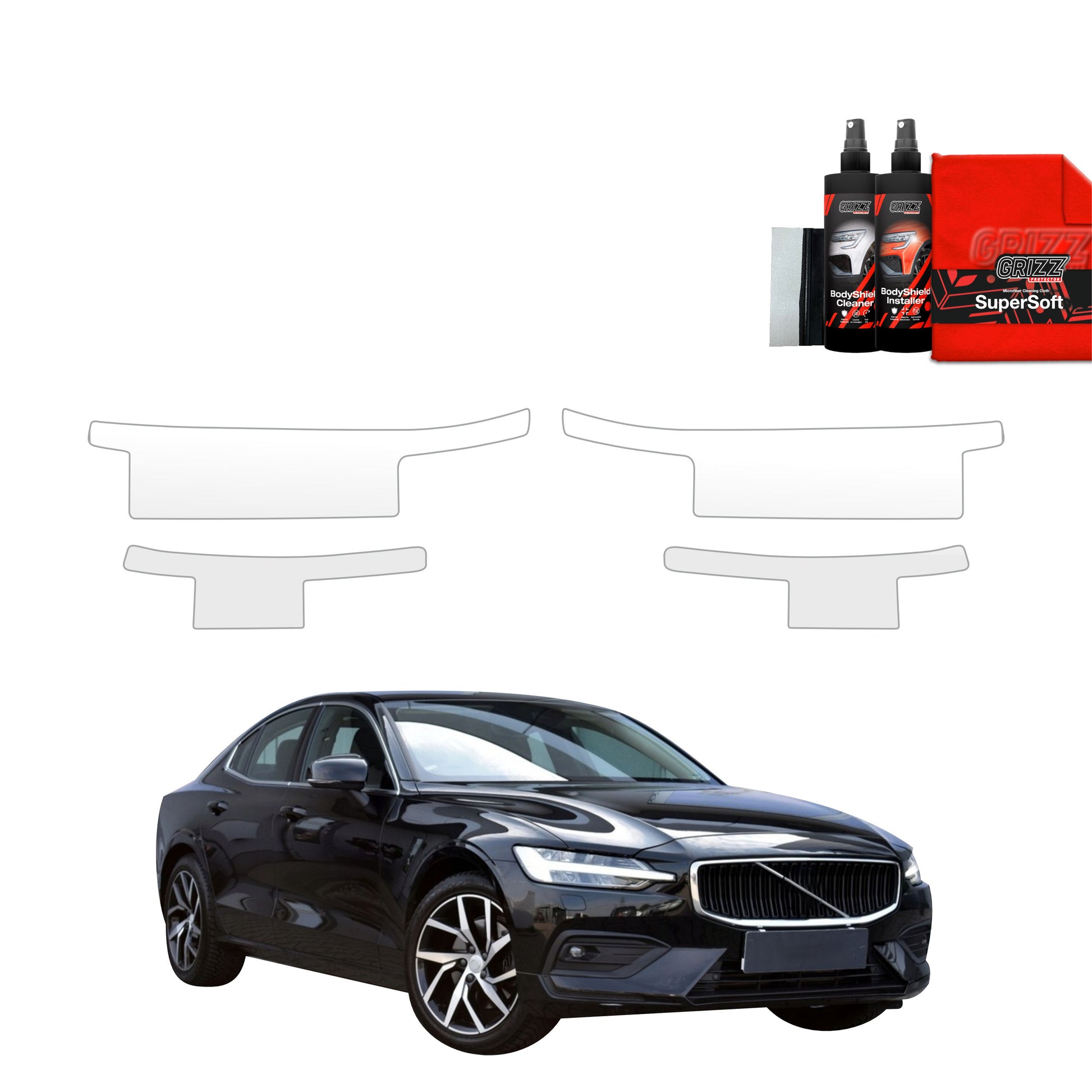 Protective film for exterior car parts – shields against scratches, chips, and scuffs