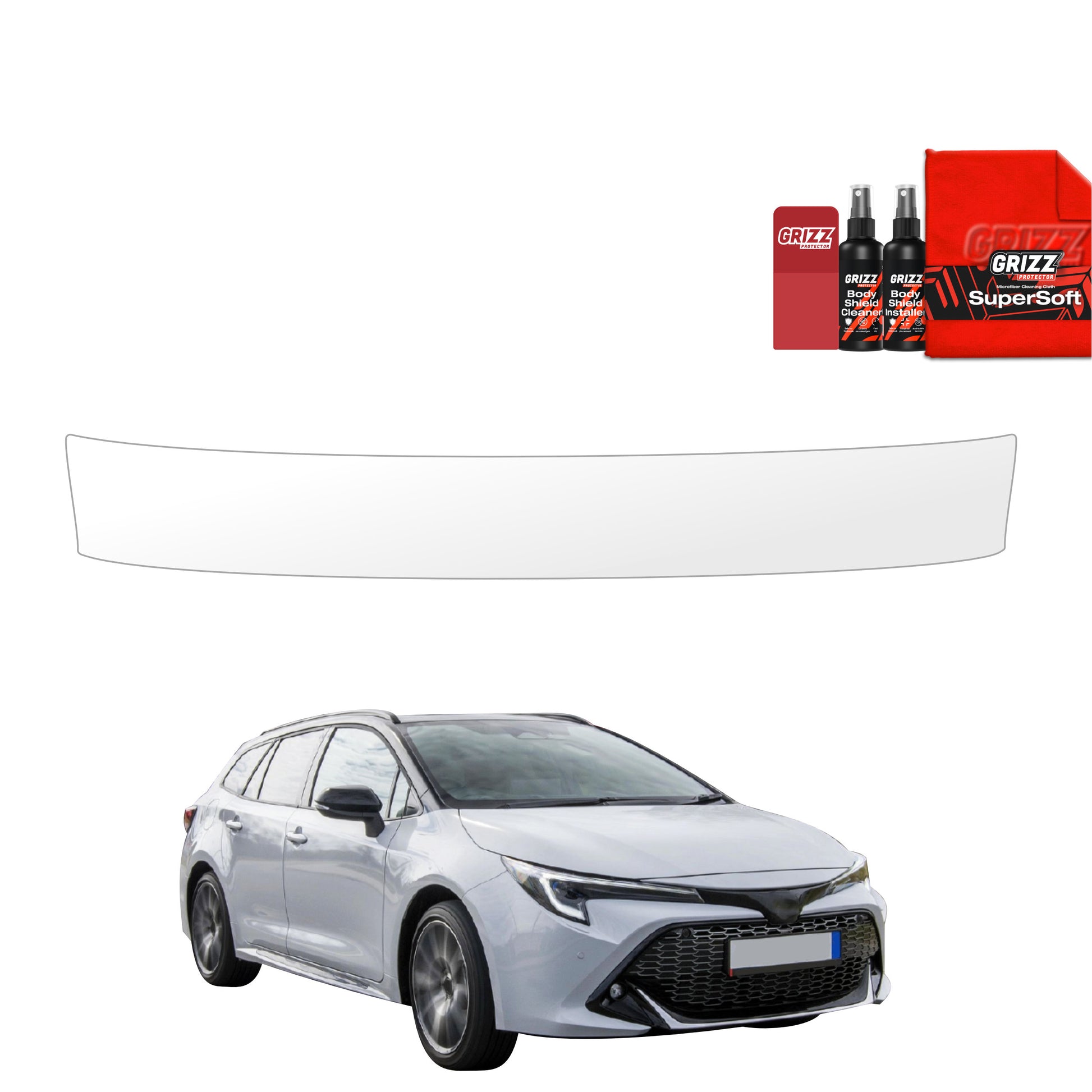 Protective film for exterior car parts – shields against scratches, chips, and scuffs