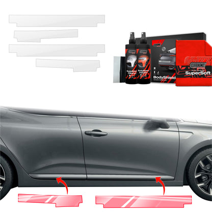 Protective film for exterior car parts – shields against scratches, chips, and scuffs