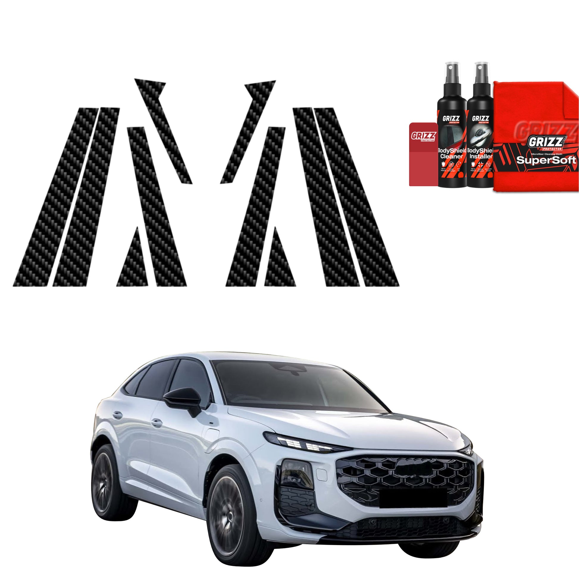 Protective film for exterior car parts – shields against scratches, chips, and scuffs