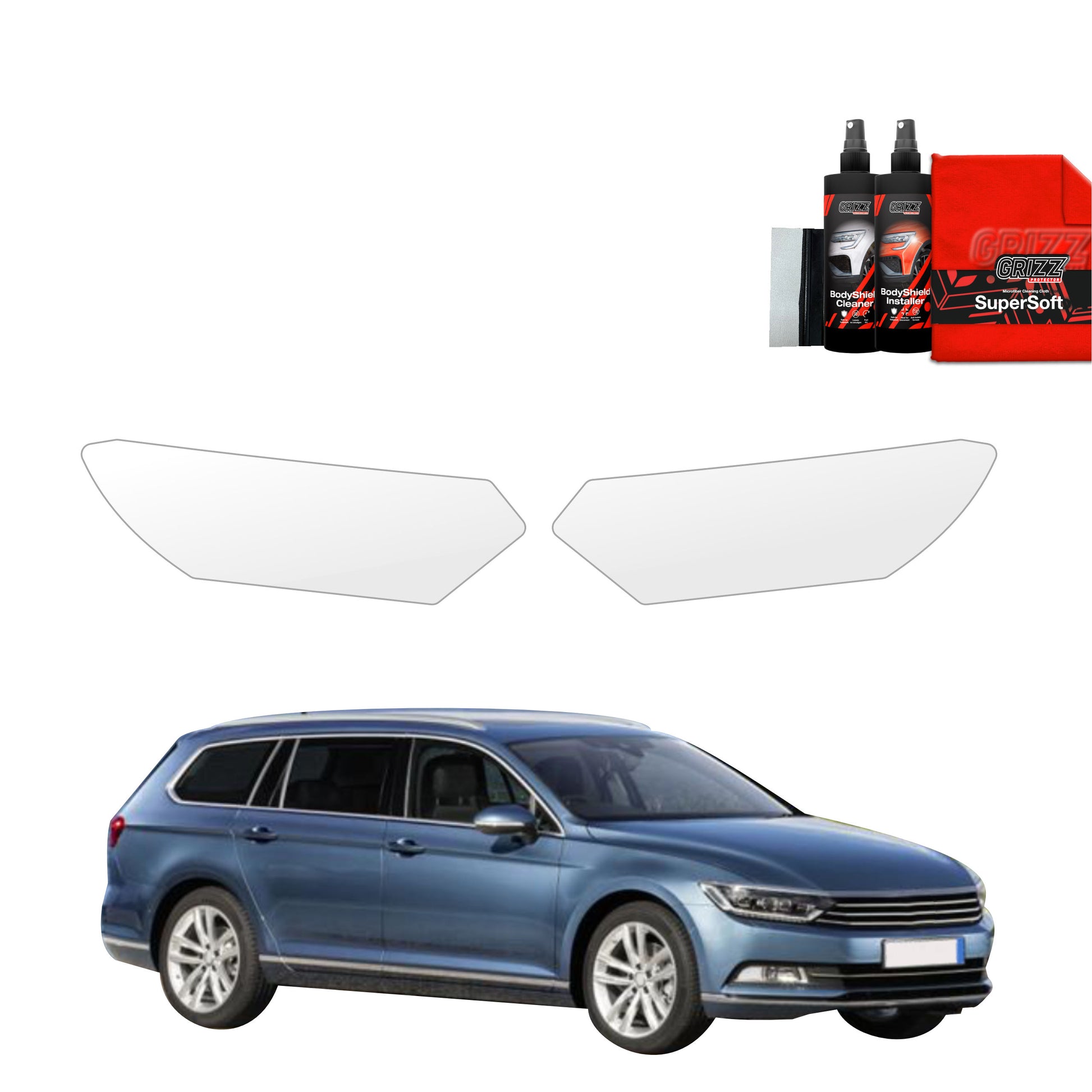 Protective film for exterior car parts – shields against scratches, chips, and scuffs