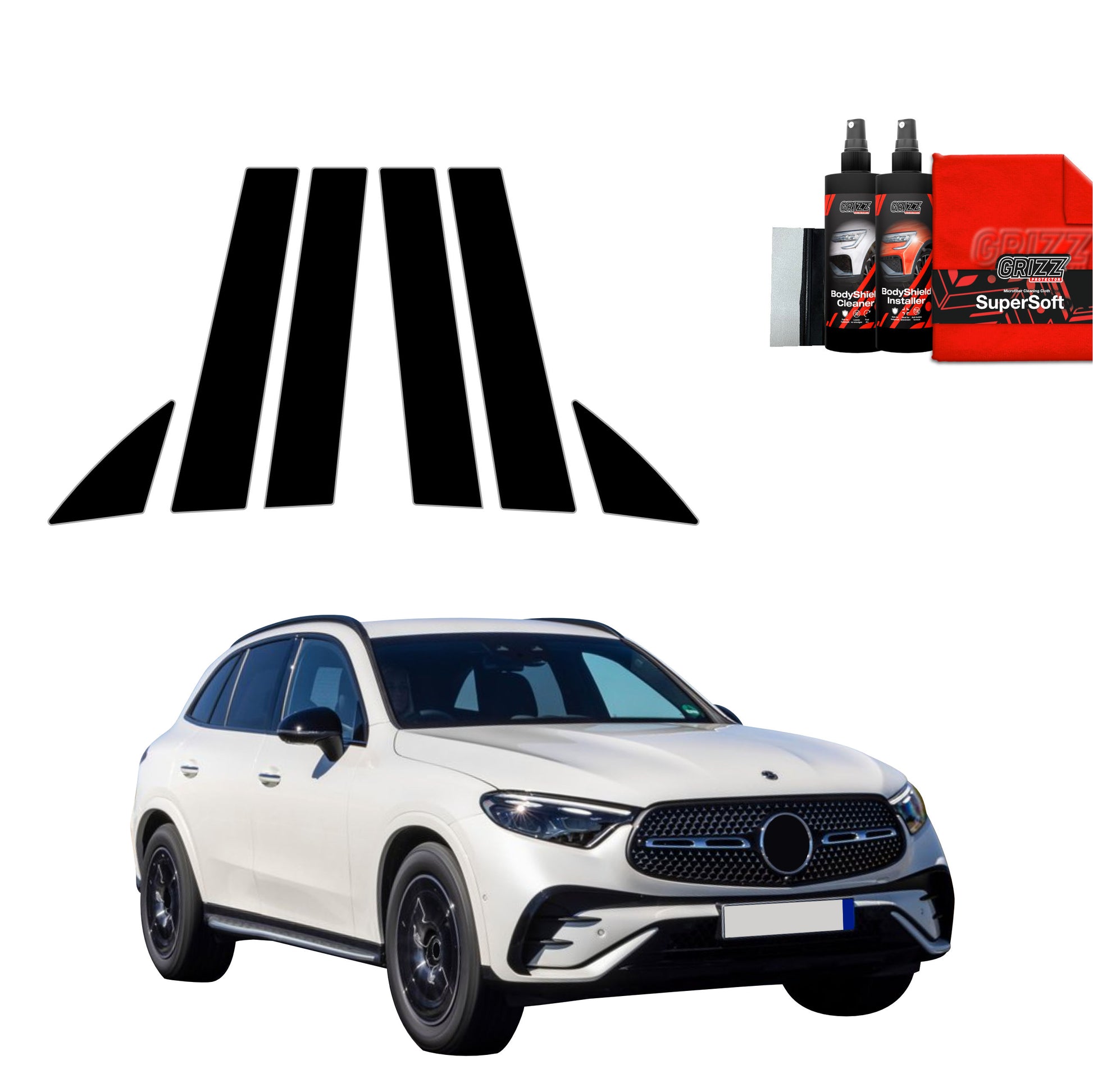 Protective film for exterior car parts – shields against scratches, chips, and scuffs