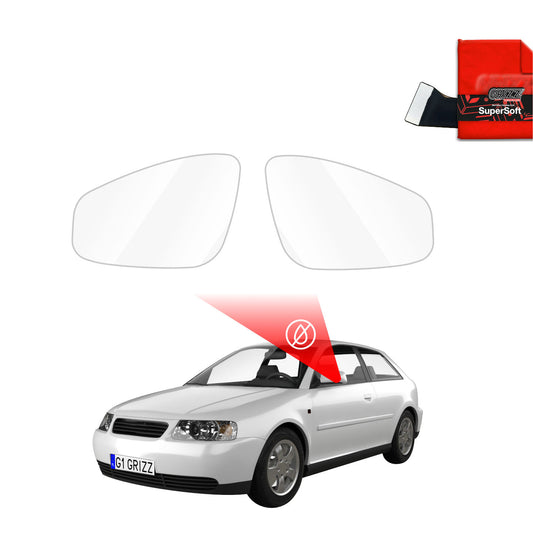 Rain protection film for exterior mirrors