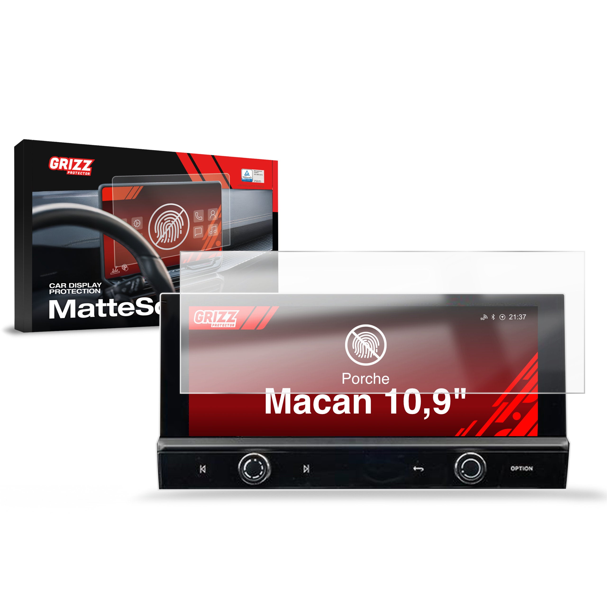 Displayschutzfolien für Porsche - Matt & Klar