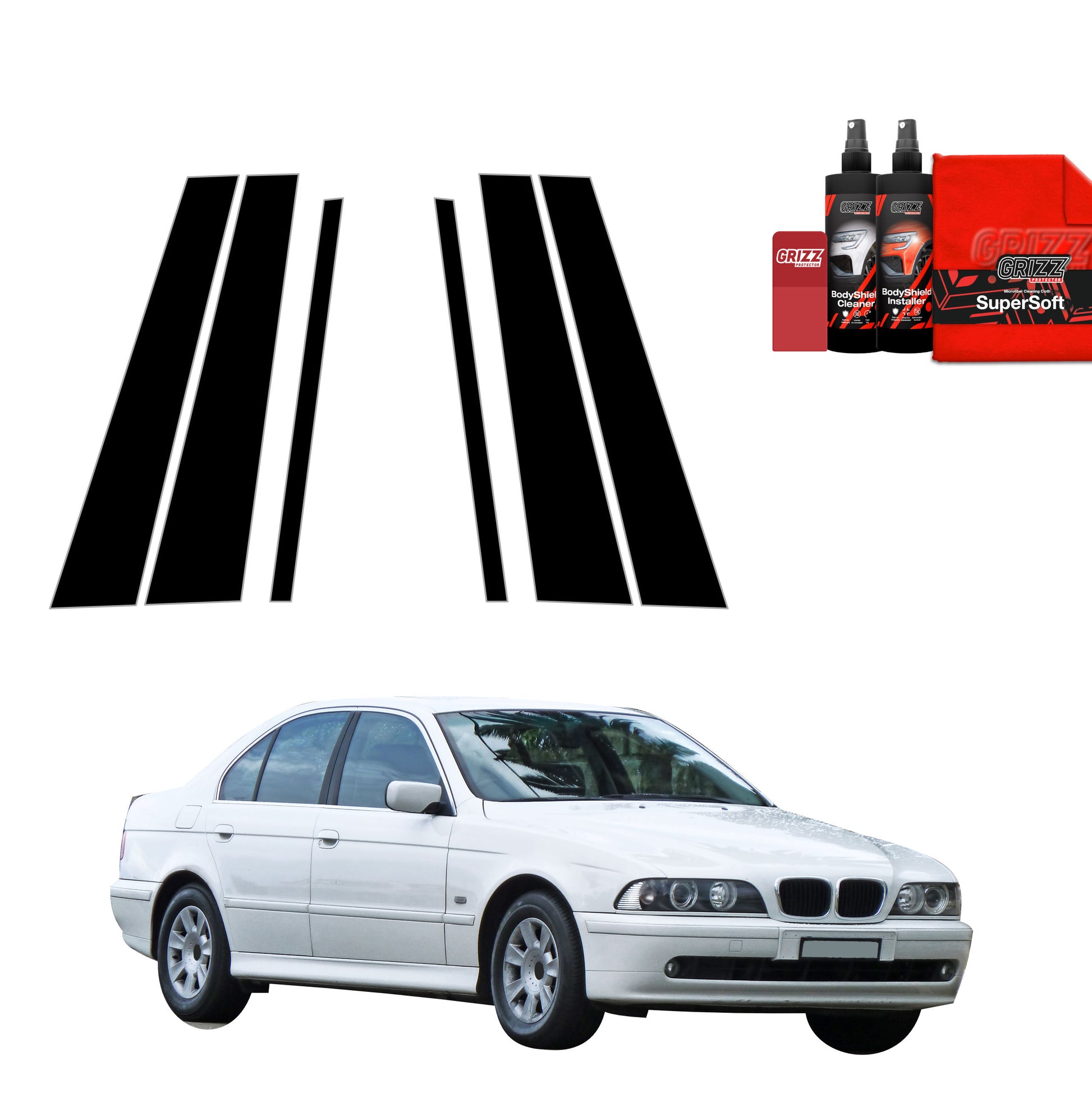 Protective film for exterior car parts – shields against scratches, chips, and scuffs