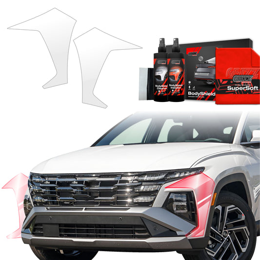 Protective film for exterior car parts – shields against scratches, chips, and scuffs