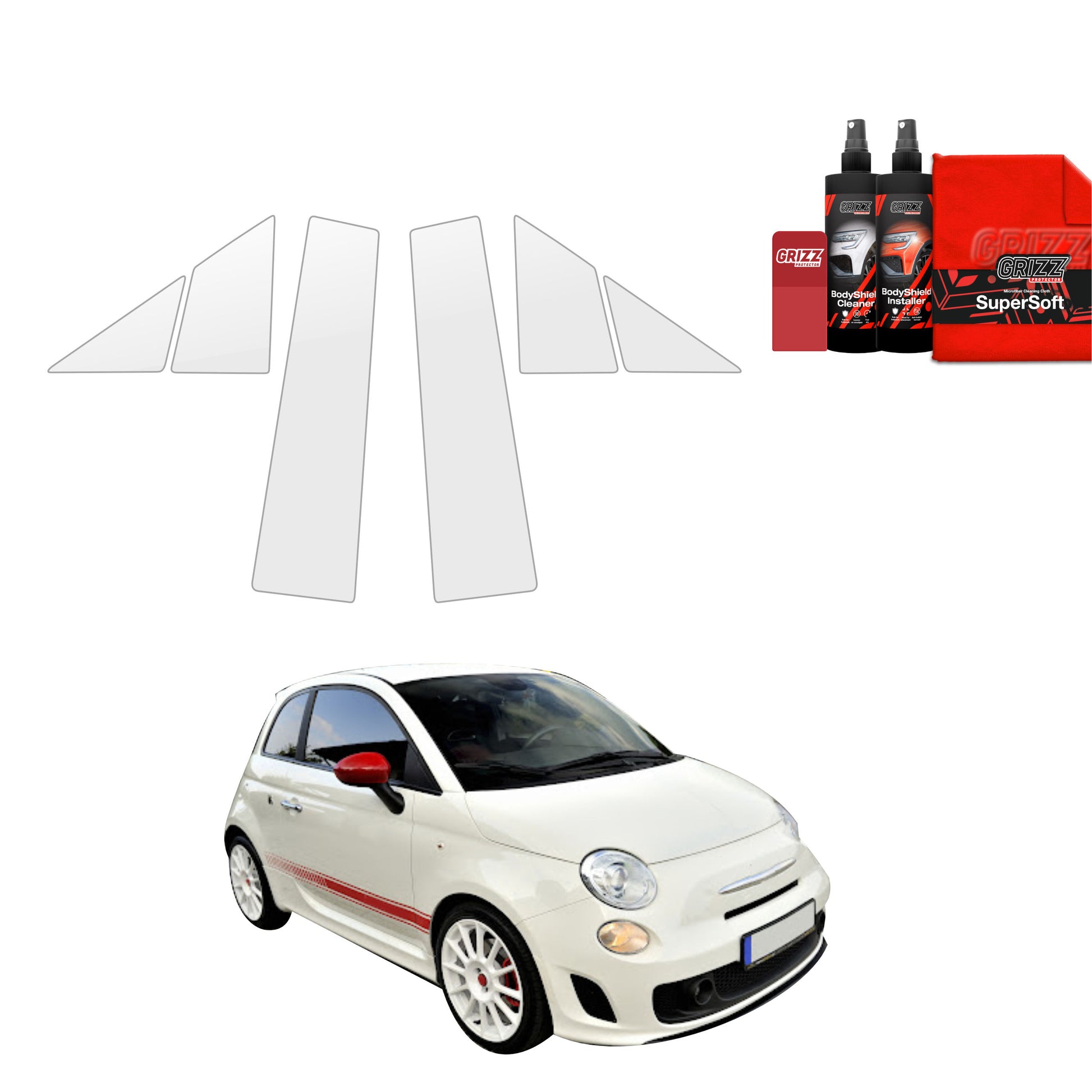Protective film for exterior car parts – shields against scratches, chips, and scuffs