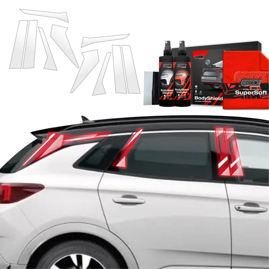 Protective film for exterior car parts – shields against scratches, chips, and scuffs